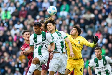 MOENCHENGLADBACH, GERMANY - 29 Mart 2025: Pereira Cardoso - Bundesliga, maç günü 27. Borussia Moenchengladbach Borussia Park 'ta RB Leipzig' e karşı.