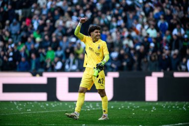 MOENCHENGLADBACH, GERMANY - 29 Mart 2025: Pereira Cardoso - Bundesliga, maç günü 27. Borussia Moenchengladbach Borussia Park 'ta RB Leipzig' e karşı.