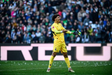 MOENCHENGLADBACH, GERMANY - 29 Mart 2025: Pereira Cardoso - Bundesliga, maç günü 27. Borussia Moenchengladbach Borussia Park 'ta RB Leipzig' e karşı.