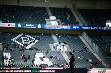 MoENCHENGLADBACH, ALMANY - 29 Mart 2025 - Bundesliga, maç 27. Borussia Moenchengladbach Borussia Park 'ta RB Leipzig' e karşı.