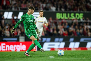 COLOGNE, GERMANY - 5 Nisan 2025: Tjark Ernst - Rhein Energie Stadion 'da 2.Bundesliga 1.FC Koeln' e karşı Hertha BSC maçı