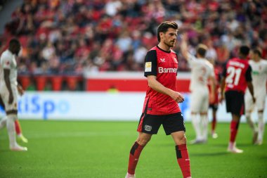 LEVERKUSEN, GERMANY - 26 APRIL, 2025: Jonas Hofmann - Bundesliga maçı Bayer 04 Leverkusen FC Augsburg 'a karşı Bayarena' da.