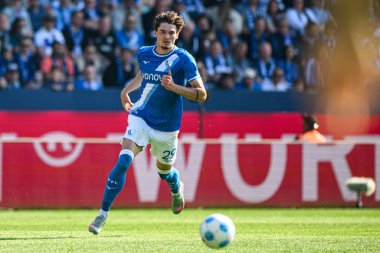 BOCHUM, ALMANY - 27 APRIL, 2025: Moritz Broschinski - Bundesliga maçı VfL Bochum - 1. FC Union Berlin 1: 1 Vonovia Stadyumu 'nda.