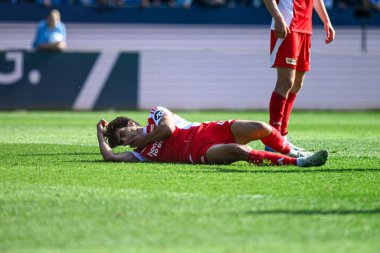 BOCHUM, Almanya - 27 Nisan 2025: Diogo Leite - Bundesliga maçı VfL Bochum - 1. FC Union Berlin 1: 1 Vonovia Stadyumu 'nda.