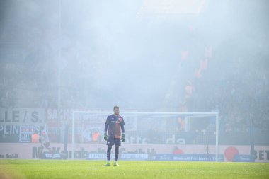 BOCHUM, ALMANY - 27 APRIL, 2025: Timo Horn - Bundesliga maçı VfL Bochum - 1. FC Union Berlin 1: 1 Vonovia Stadyumu 'nda.