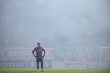 BOCHUM, ALMANY - 27 APRIL, 2025: Timo Horn - Bundesliga maçı VfL Bochum - 1. FC Union Berlin 1: 1 Vonovia Stadyumu 'nda.