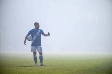 BOCHUM, Almanya - 27 Nisan 2025: Maximilian Wittek - Bundesliga maçı VfL Bochum - 1. FC Union Berlin 1: 1 Vonovia Stadyumu 'nda.