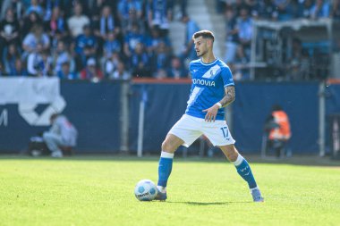 BOCHUM, ALMANY - 27 Nisan 2025: Tom Krauss - Bundesliga maçı VfL Bochum - 1. FC Union Berlin 1: 1 Vonovia Stadyumu 'nda.