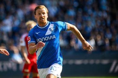 BOCHUM, ALMANY - 27 APRIL, 2025: Dani de Wit - Bundesliga maçı VfL Bochum - 1. FC Union Berlin 1: 1 Vonovia Stadyumu 'nda.