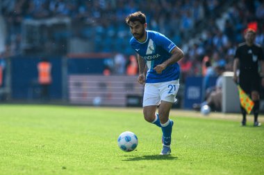 BOCHUM, ALMANY - 27 APRIL, 2025: Gerrit Holtmann - Bundesliga maçı VfL Bochum - 1. FC Union Berlin 1: 1 Vonovia Stadyumu 'nda.
