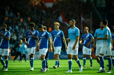 BOCHUM, ALMANY - 27 AY, 2025 Bundesliga maçı VfL Bochum - 1. FC Union Berlin 1: 1 Vonovia Stadyumu 'nda.