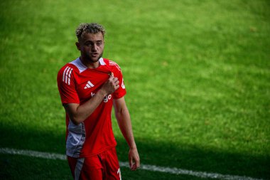 BOCHUM, ALMANY - 27 APRIL, 2025: Benedict Hollerbach - Bundesliga maçı VfL Bochum - 1. FC Union Berlin 1: 1 Vonovia Stadyumu 'nda.