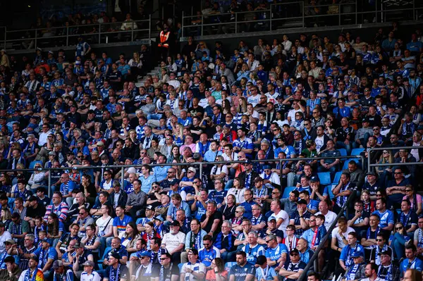 BOCHUM, ALMANY - 27 AY, 2025 Bundesliga maçı VfL Bochum - 1. FC Union Berlin 1: 1 Vonovia Stadyumu 'nda.