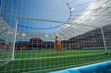 LEVERKUSEN, GERMANY - 11 Mayıs 2025: Lukas Hradecky - Bayer 04 Leverkusen-FC Augsburg maçında.
