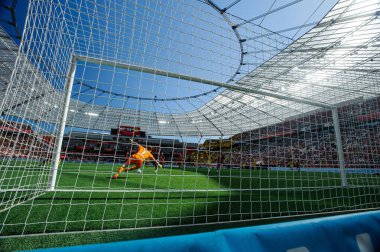 LEVERKUSEN, GERMANY - 11 Mayıs 2025: Lukas Hradecky - Bayer 04 Leverkusen-FC Augsburg maçında.