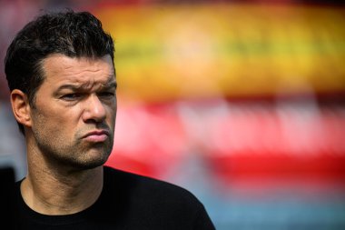 LEVERKUSEN, GERMANY - 11 Mayıs 2025: Michael Ballack - Bundesliga maçı Bayer 04 Leverkusen, Borussia Dortmund 'a karşı Bayarena' da.