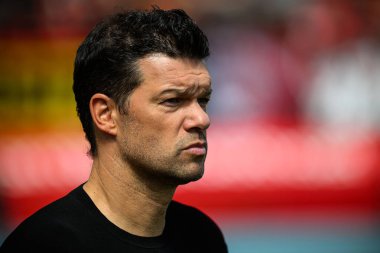 LEVERKUSEN, GERMANY - 11 Mayıs 2025: Michael Ballack - Bundesliga maçı Bayer 04 Leverkusen, Borussia Dortmund 'a karşı Bayarena' da.