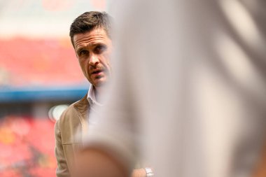 LEVERKUSEN, GERMANY - 11 Mayıs 2025: Sebastian Kehl - Bayer 04 Leverkusen, Borussia Dortmund 'a karşı.