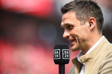 LEVERKUSEN, GERMANY - 11 Mayıs 2025: Sebastian Kehl - Bayer 04 Leverkusen, Borussia Dortmund 'a karşı.