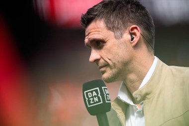 LEVERKUSEN, GERMANY - 11 Mayıs 2025: Sebastian Kehl - Bayer 04 Leverkusen, Borussia Dortmund 'a karşı.