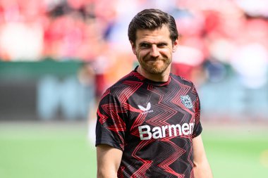 LEVERKUSEN, GERMANY - 11 Mayıs 2025: Jonas Hofmann - Bayer 04 Leverkusen, Borussia Dortmund 'a karşı Bundesliga maçı.