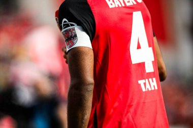 LEVERKUSEN, GERMANY - 11 Mayıs 2025: Jonathan Tah - Bundesliga maçı Bayer 04 Leverkusen, Borussia Dortmund 'a karşı Bayarena' da.