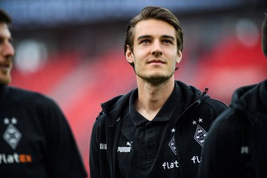 LEVERKUSEN, GERMANY - 21 MAYIS 2023: Florian Neuhaus - Bundesliga maçı Bayer 04 Leverkusen ile Borussia Moenchengladbach.