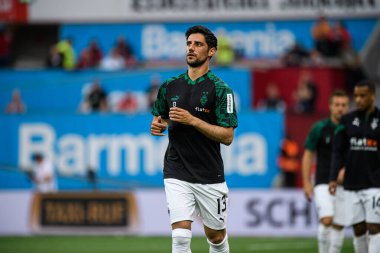 LEVERKUSEN, GERMANY - 21 MAYIS 2023: Lars Stindl - Bayer 04 Leverkusen Borussia Moenchengladbach 'a karşı.