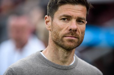 LEVERKUSEN, GERMANY - 21 MAYIS 2023: Xabi Alonso - Bundesliga maçı Bayer 04 Leverkusen ile Borussia Moenchengladbach Bayena 'da.