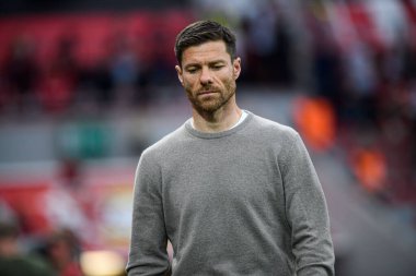 LEVERKUSEN, GERMANY - 21 MAYIS 2023: Xabi Alonso - Bundesliga maçı Bayer 04 Leverkusen ile Borussia Moenchengladbach Bayena 'da.