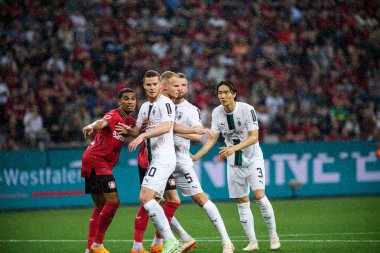 LEVERKUSEN, GERMANY - 21 MAYIS 2023: Nico Elvedi - Bundesliga maçı Bayer 04 Leverkusen - Borussia Moenchengladbach at Bayena.