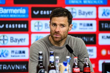 LEVERKUSEN, GERMANY - 21 MAYIS 2023: Xabi Alonso - Bundesliga maçı Bayer 04 Leverkusen ile Borussia Moenchengladbach Bayena 'da.
