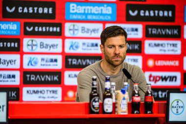 LEVERKUSEN, GERMANY - 21 MAYIS 2023: Xabi Alonso - Bundesliga maçı Bayer 04 Leverkusen ile Borussia Moenchengladbach Bayena 'da.
