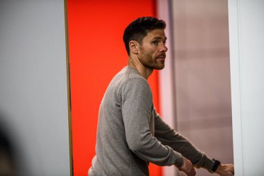 LEVERKUSEN, GERMANY - 21 MAYIS 2023: Xabi Alonso - Bundesliga maçı Bayer 04 Leverkusen ile Borussia Moenchengladbach Bayena 'da.