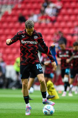 MAINZ, GERMANY - 17 Mayıs 2025: Florian Wirtz - Bundesliga maçı 1.FSV Mainz 05 - Bayer 04 Leverkusen maçı Mewa Arena 'da.