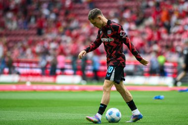 MAINZ, GERMANY - 17 Mayıs 2025: Florian Wirtz - Bundesliga maçı 1.FSV Mainz 05 - Bayer 04 Leverkusen maçı Mewa Arena 'da.