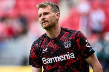MAINZ, GERMANY - 17 Mayıs 2025: Lukas Hradecky - Bundesliga maçı 1.FSV Mainz 05 - Bayer 04 Leverkusen maçı Mewa Arena 'da.