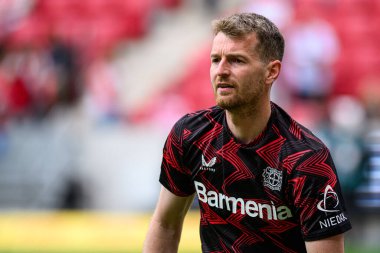 MAINZ, GERMANY - 17 Mayıs 2025: Lukas Hradecky - Bundesliga maçı 1.FSV Mainz 05 - Bayer 04 Leverkusen maçı Mewa Arena 'da.