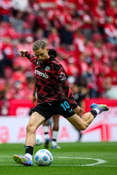 MAINZ, GERMANY - 17 Mayıs 2025: Florian Wirtz - Bundesliga maçı 1.FSV Mainz 05 - Bayer 04 Leverkusen maçı Mewa Arena 'da.