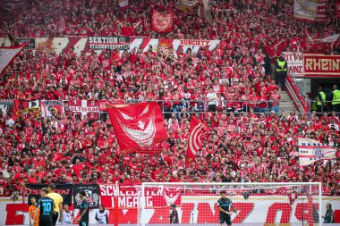 MAINZ, GERMANY - 17 Mayıs 2025: The Bundesliga maçı 1.FSV Mainz 05 - Bayer 04 Leverkusen, Mewa Arena 'da.