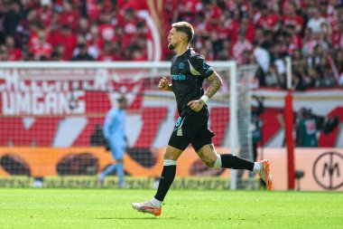 MAINZ, GERMANY - 17 Mayıs 2025: Robert Andrich - Bundesliga maçı 1.FSV Mainz 05 - Bayer 04 Leverkusen maçı Mewa Arena 'da.