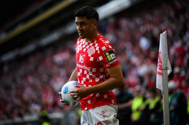 MAINZ, GERMANY - 17 Mayıs 2025: Nadiem Amiri - Bundesliga maçı 1.FSV Mainz 05 - Bayer 04 Leverkusen maçı Mewa Arena 'da.