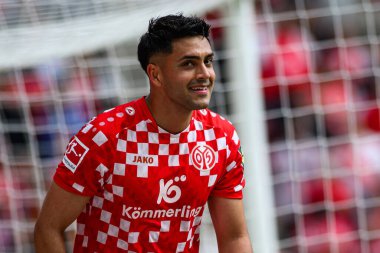 MAINZ, GERMANY - 17 Mayıs 2025: Nadiem Amiri - Bundesliga maçı 1.FSV Mainz 05 - Bayer 04 Leverkusen maçı Mewa Arena 'da.