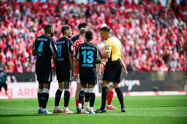 MAINZ, GERMANY - 17 Mayıs 2025: Reichel Tobias - Bundesliga maçı 1.FSV Mainz 05 - Bayer 04 Leverkusen maçı Mewa Arena 'da.