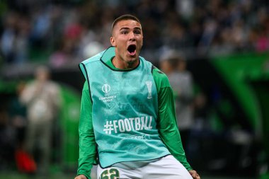 WROCLAW, POLAND - 28 Mayıs 2025: Pablo Garcia - UEFA Avrupa Konferans Ligi Real Betis Chelsea FC 'ye karşı Wroclaw Stadyumu.