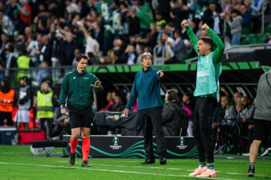 WROCLAW, POLAND - 28 Mayıs 2025: Manuel Pellegrini - UEFA Avrupa Konferans Ligi Real Betis Chelsea FC 'ye karşı Wroclaw Stadyumu.