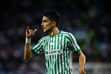 WROCLAW, POLAND - 28 Mayıs 2025: Marc Bartra - UEFA Avrupa Konferans Ligi Real Betis Chelsea FC 'ye karşı Wroclaw Stadyumu.
