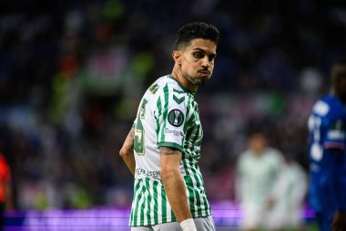 WROCLAW, POLAND - 28 Mayıs 2025: Marc Bartra - UEFA Avrupa Konferans Ligi Real Betis Chelsea FC 'ye karşı Wroclaw Stadyumu.
