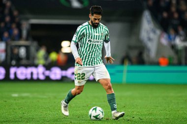 WROCLAW, POLAND - 28 Mayıs 2025: Isco - UEFA Avrupa Konferans Ligi Real Betis Chelsea FC 'ye karşı Wroclaw Stadyumu' nda oynanan final maçı.