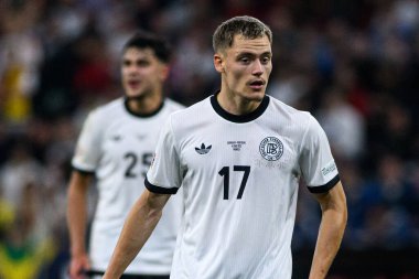 MUNİH, GERMANY - 4 Haziran 2025: Florian Wirtz - UEFA Uluslar Ligi 2025 Almanya - Allianz Arena 'da Portekiz. 